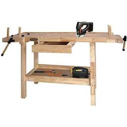 Lumberjack WB1490 Woodworking Bench 1490mm Long Work Top Area