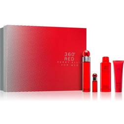 Perry Ellis 360 Gift Set EdT 100ml + EdT 10ml + Shower Gel 90ml + Deo 170g