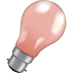 Crompton Lamps 15W GLS B22 Dimmable Colourglazed IP65 Pink