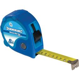 Silverline 8m 25mm Measuring Tape Measure Mate 675242 Measurement Tape