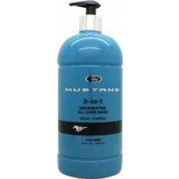 Mustang 3-In-1 Invigorating Body Wash Blue 1000ml