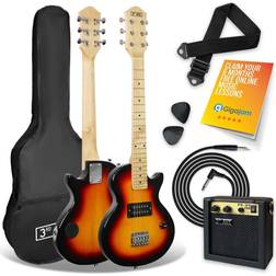 Very 3Rd Avenue Junior Electric Rock Guitar Pack Sunburst