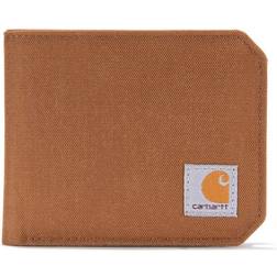 Carhartt Nylon Duck Bifold Wallet for Men - Brown