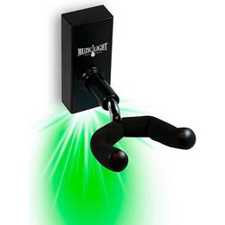 Muziclight Guitar Wall Hanger Green