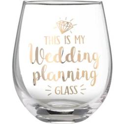 Lillian Rose This is My Wedding Planning Wine Glass 53.23cl