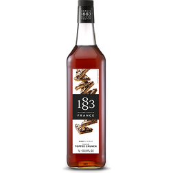 1883 Maison Routin Toffee Crunch 1L Syrup