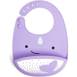 Uber Kids Skip Hop Zoo Silicone Narwhal Bib