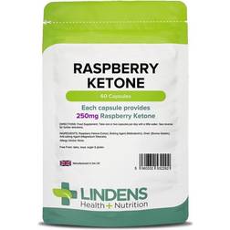 Lindens Health + Nutrition Raspberry Ketone 250mg 60