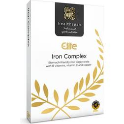 Healthspan Elite Iron Complex, 120 Tablets, Vitamins