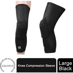 Aquarius KneeCompressionSupportSleeve,Large black