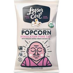 LesserEvil Popcorn Himalayan Pink Salt 4.6