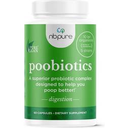 Poobiotics Probiotic Complex for Digestion 60 pcs