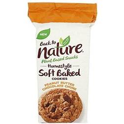 Back To Nature Homestyle Soft Baked Cookies Peanut Butter Chocolate Chunk