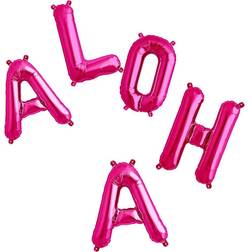 Loftus International KV-00519 16 in. Letter O Magenta Balloon