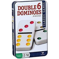 Cardinal Dominoes in Tin Game