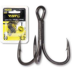 Black Cat Curved Point Treble Hook 2/0