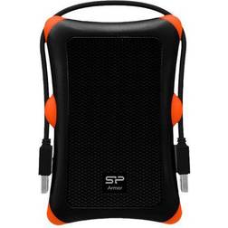 Silicon Power Armor A30 HDD/SSD enclosure Black, Orange