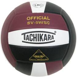 Tachikara Official SV5WSC Microfiber Composite Leather Volleyball, Red