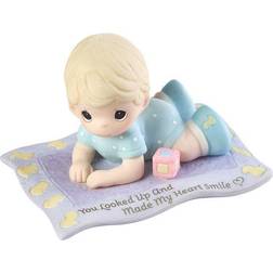 Precious Moments Baby Blanket Figurine Table Decor, Multicolor