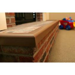 Cardinal Child-Proof Large Fireplace Edge Cushion Kit, Brown