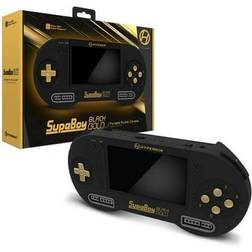 Hyperkin SupaBoy Black Gold Portable Pocket Console for Super NES/Super Famicom USB Type C