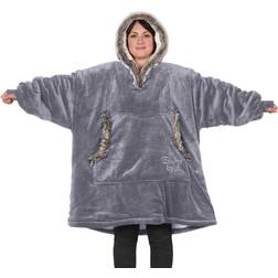 Snug Rug Eskimo Hoodie - Lilac Grey