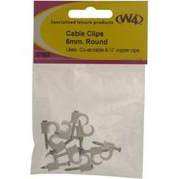 W4 6mm Cable Clips