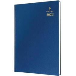 Collins A5 Desk Diary Week to View Blue 2023