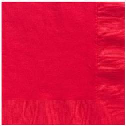 Unique Paper Cocktail Napkins 5 in Red 20ct