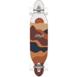 Komplet Longboard Long Island Drop (Landscape Essential) Brun/Blå/Hvid