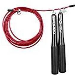 Spokey CROSSFIT TWEET II Jump Rope with Bearings, 300 cm, Pink, Steel/Plastic