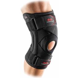 McDavid Knee Support With Stays And Cross Straps Black 2XL Black 2XL