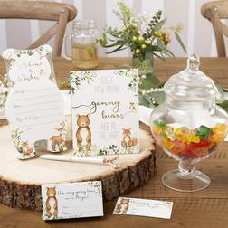 Kate Aspen Woodland Baby Shower, One Size, Advice Cards & Game