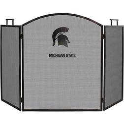 Imperial Michigan State Spartans Fireplace Screen, Black