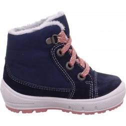 Superfit Groovy Boot with Lacing - Blue/Pink