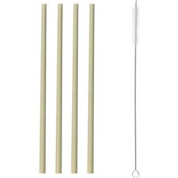 Typhoon Set 4 Bamboo Straight Straws