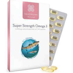 Healthspan 60 Capsules Super Strength Omega 3