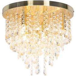 QAZQA Medusa Ceiling Flush Light 35cm