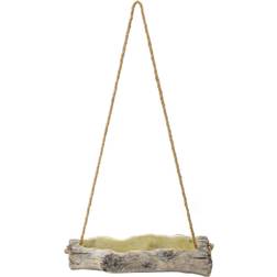 A&B Home Nature Inspired Hanging Log Planter