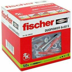 Fischer 6x50 Box Of 50 538245 DUOPOWER S