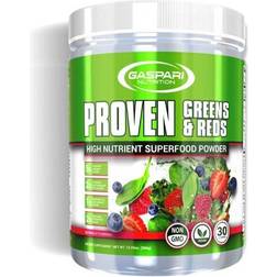 Gaspari Nutrition Proven Greens & Reds, Natural - 360 grams