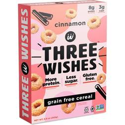 Three Wishes Grain Free Cereal, Cinnamon 8.6 oz box