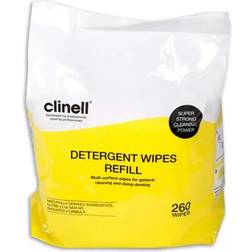 Clinell Detergent Wipes Bucket of 260 Refill Bucket 260 Refill