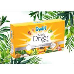 GP 35 Swirl Tumble Dryer Sheets Tropical Fabric Conditioner Laundry Aid