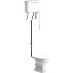 Signature Aphrodite High Level Toilet with Pull Chain Cistern Soft Close Seat