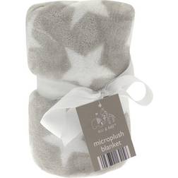 Star Microplush Blanket Natural