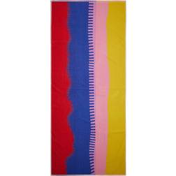 Adidas Belgium Bath Towel Blue, Yellow, Red, Pink