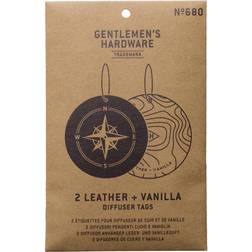 Gentlemen's Hardware Car Diffuser Leather & Vanilla Lugtfjerner