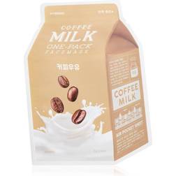 A'Pieu One-Pack Milk Mask Coffee Moisturising Revitalising Sheet Mask