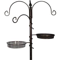 Selections Metal Bird Feeding with Mealworm Tray and Water Dish